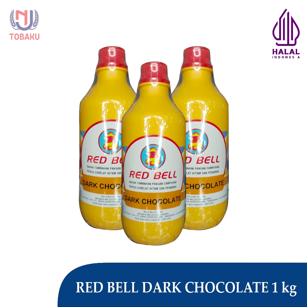 Pasta RED BELL  1 Kg - Perisa Dark Coklat
