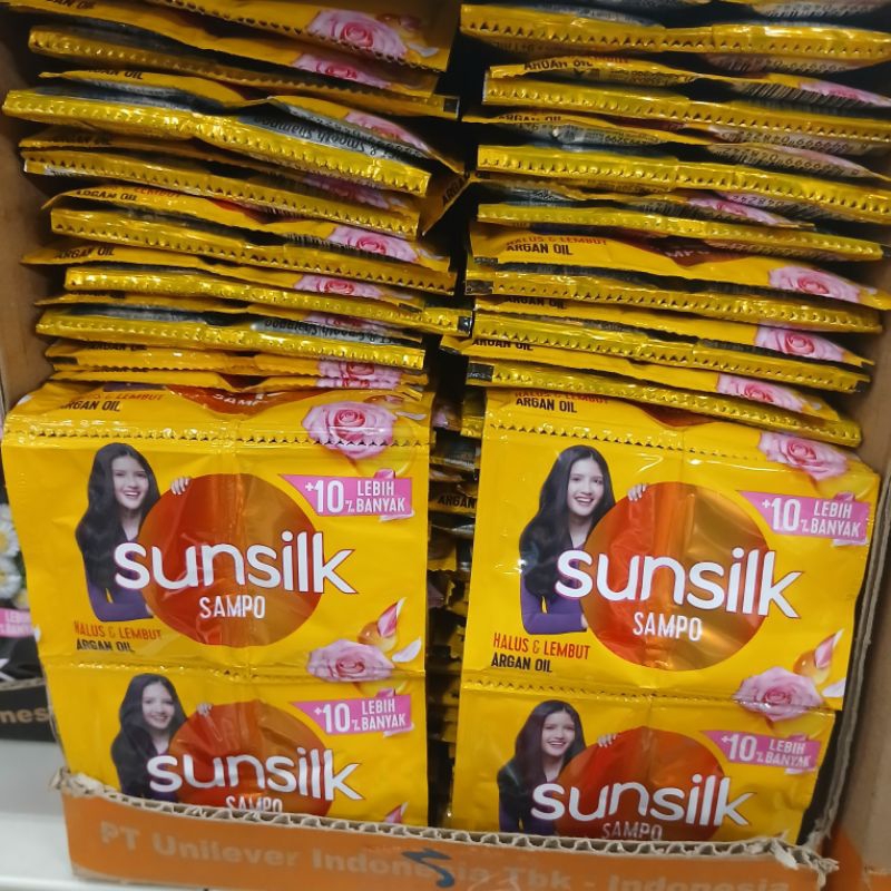 Unilever Shampo Sunsilk Sachet 10ml | 12 Sachet