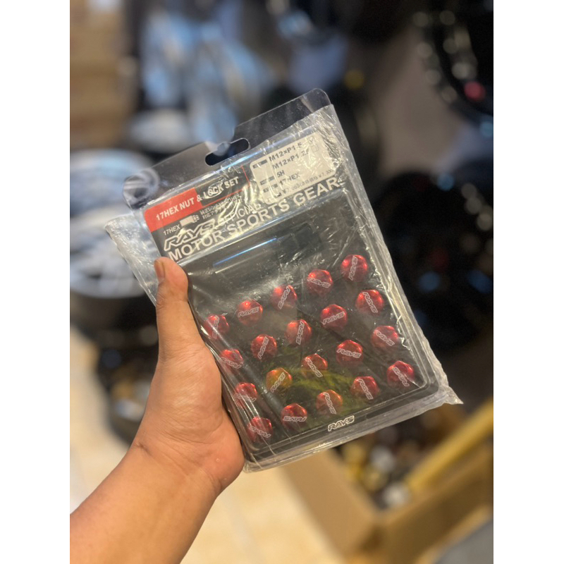 lugnut rays / baut roda rays (24pcs) fortuner pajero