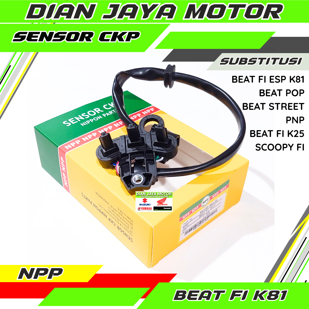 NPP Sensor CKP Beat esp Beat pop Beat street Beat fi Esp Beat sporty 2015-2019 K81 K25 CKP Spul