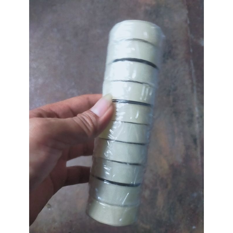 

10pcs isolasi bening GOLD TAPE
