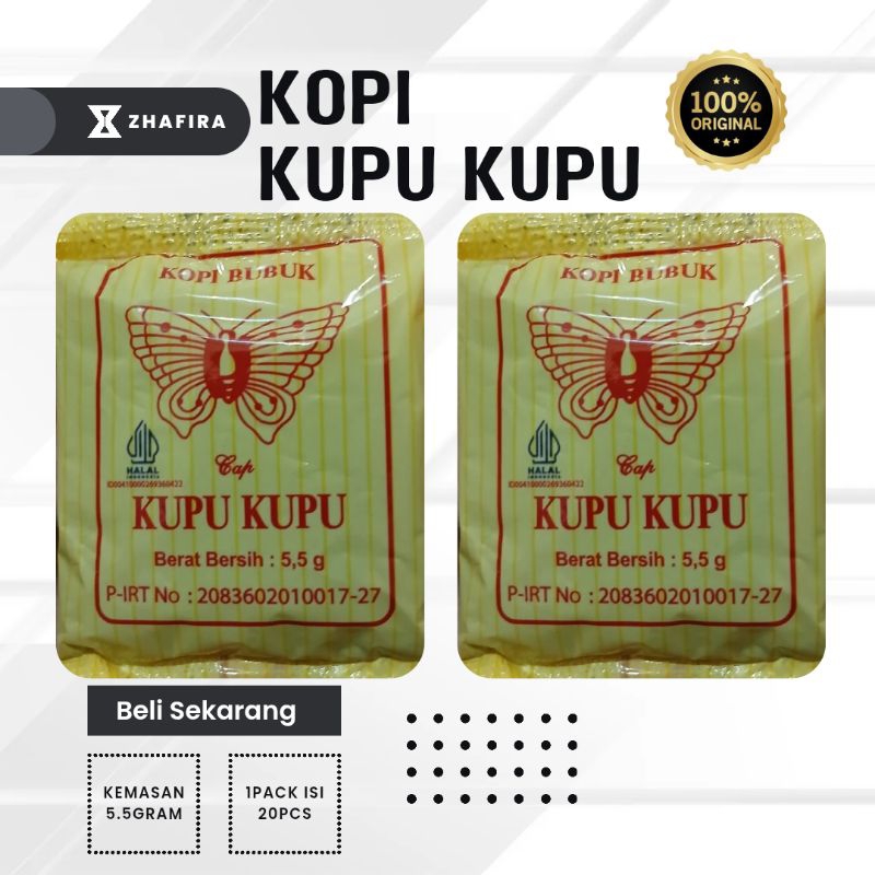 

1bal kopi cap kupu kupu / kopi hitam kupu-kupu / kopi cap kupu-kupu