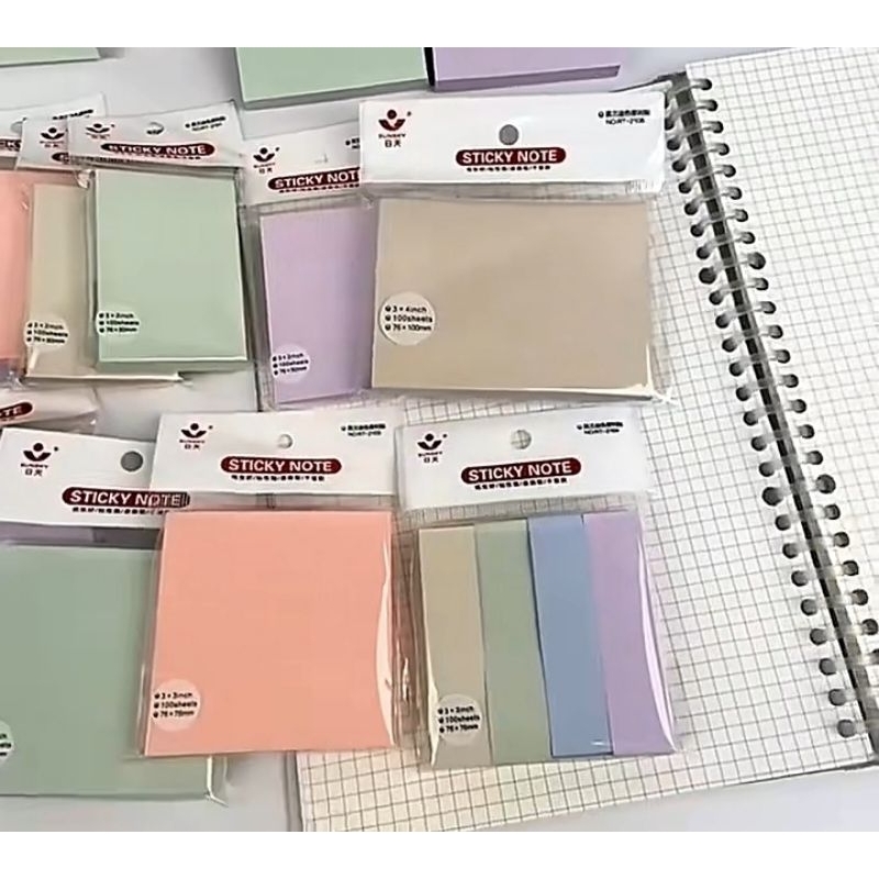 

Kertas sticky memo (harga perlembar)