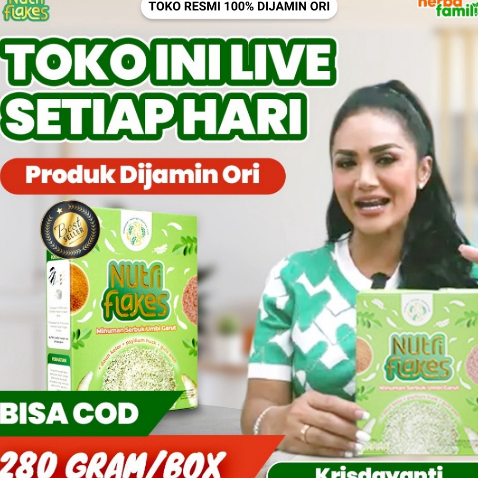 

Bisa Cod NUTRIFLAKES 1 ORIGINAL Ori Official Store Asli Sereal Asam Lambung NUTRIFLAKES