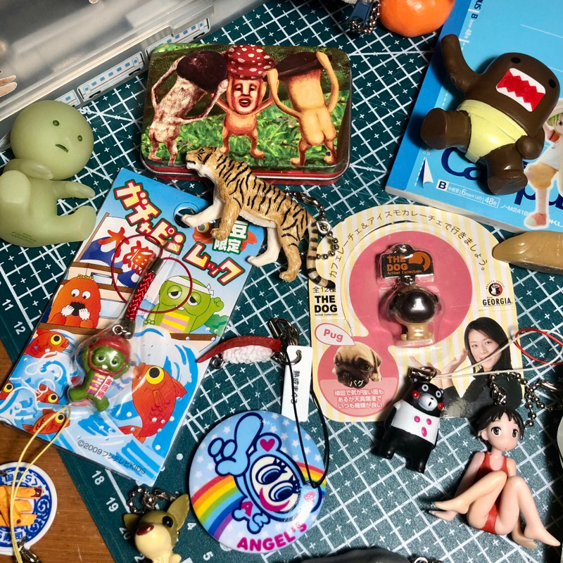 Japanese Trinkets by @ddoudoumo | Keychain, Figures & Gotochi | Kobito Dukan, Domo, Toro Inoue, The 