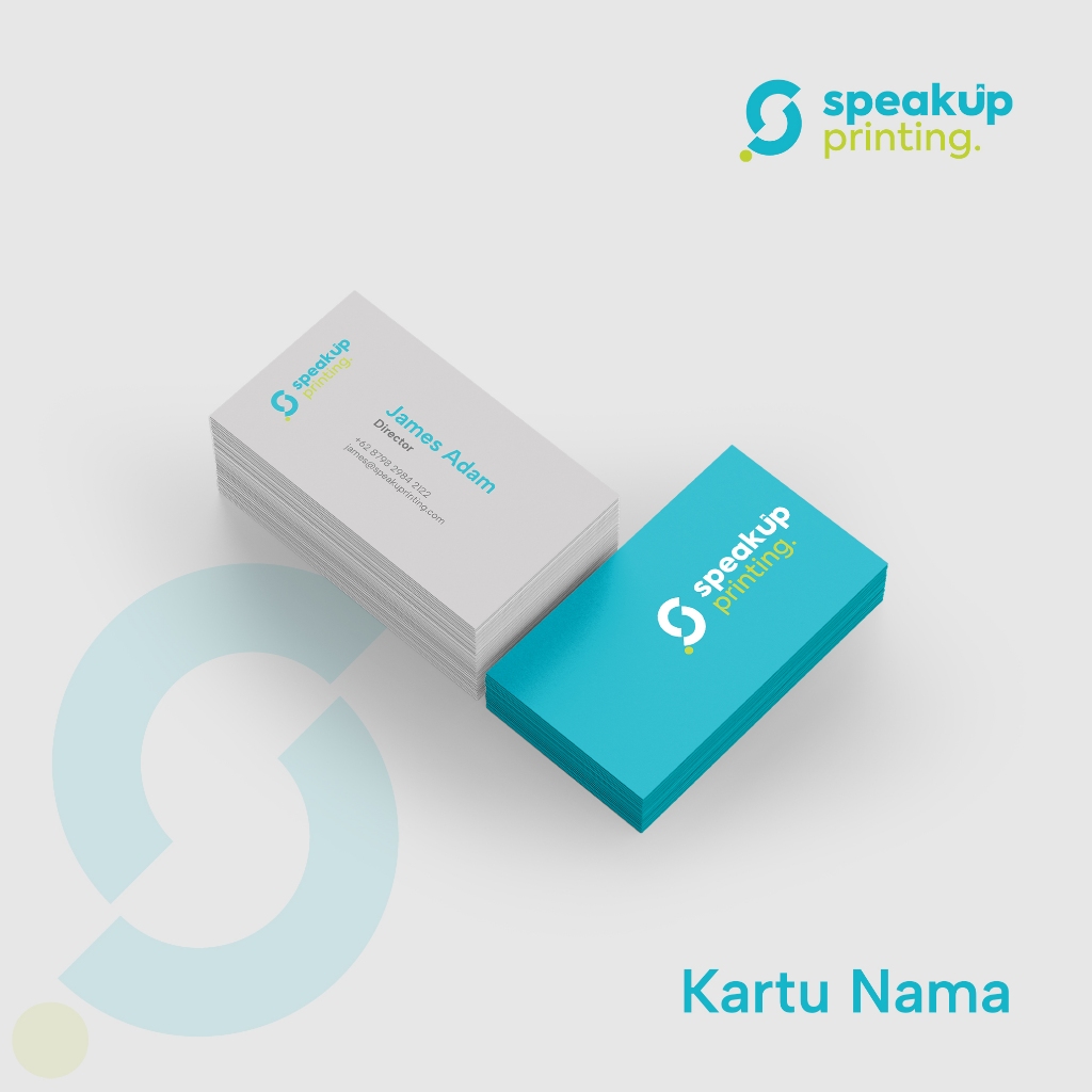 

Kartu Nama 2 Muka - Bahan Art Carton 260 GSM