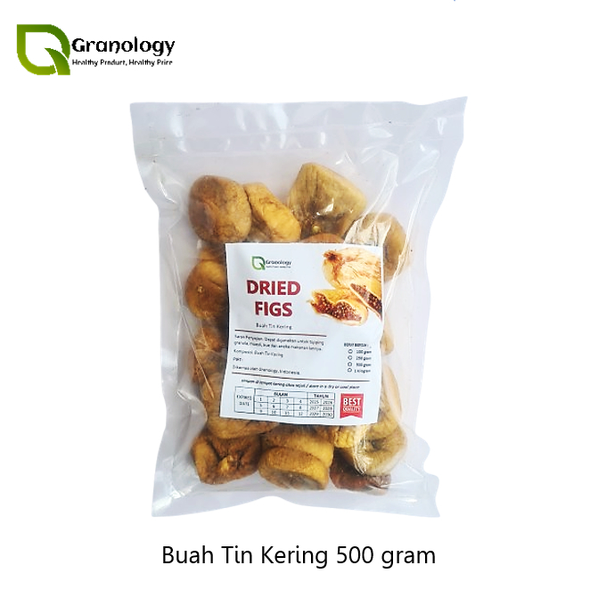 

Dried Fig / Buah Ara / Tin (500 gram) by Granology