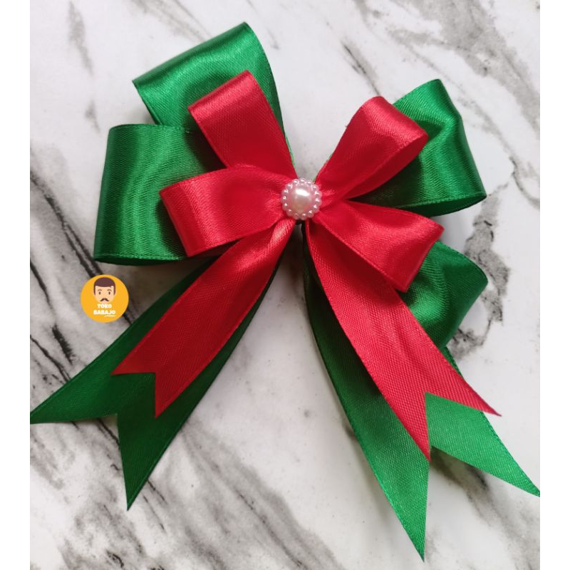

Pita Hampers Natal Instan, Pita Buket, Kode: LN1