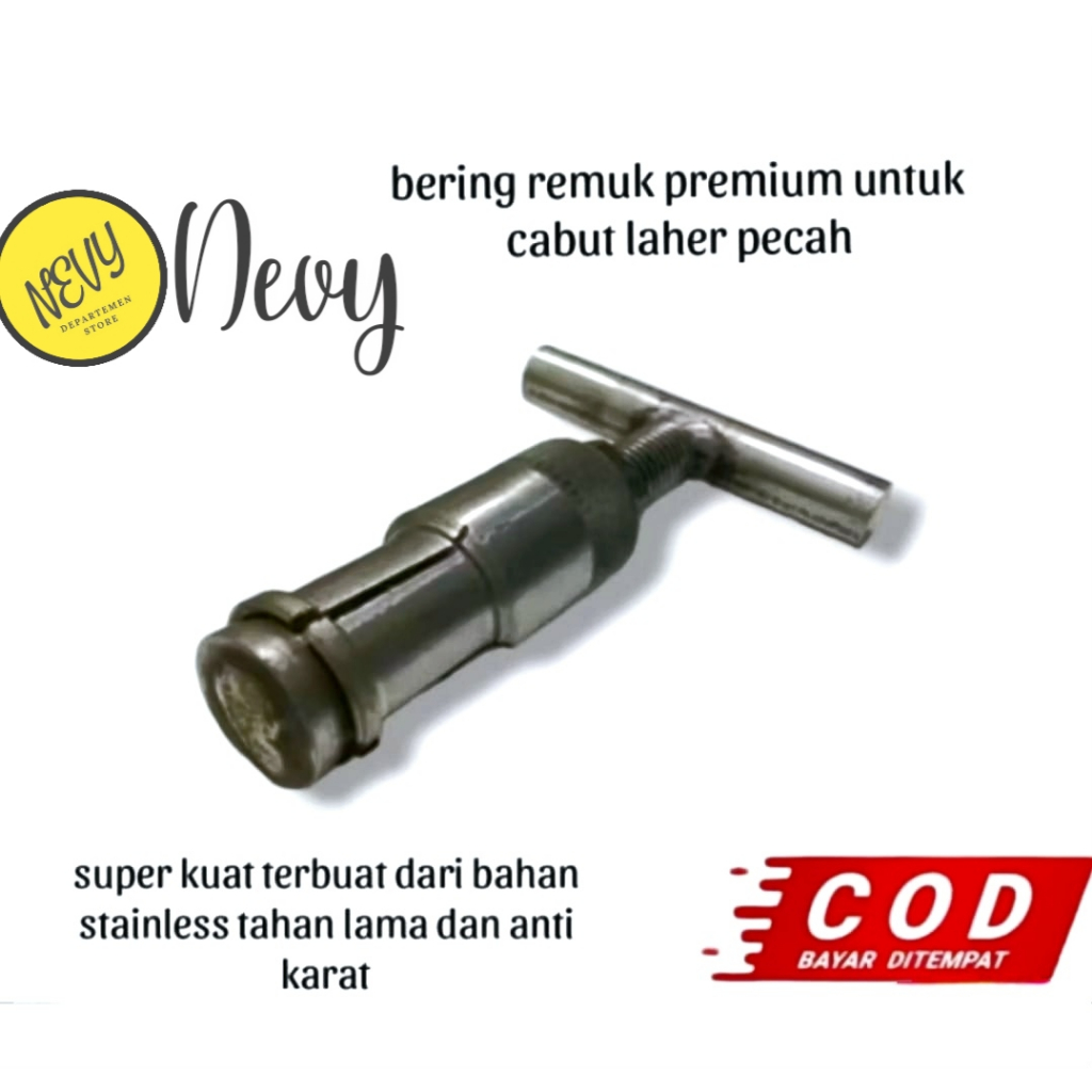 Treker Cabut Bearing Remuk Universal Treker bearing roda alat lepas cincin bearing roda motor