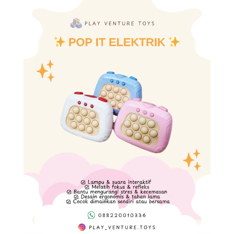 POP IT Elektrik