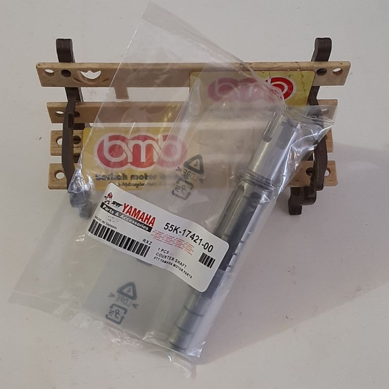 Yamaha RXZ RZR as gear depan front sprocket shaft counter shaft