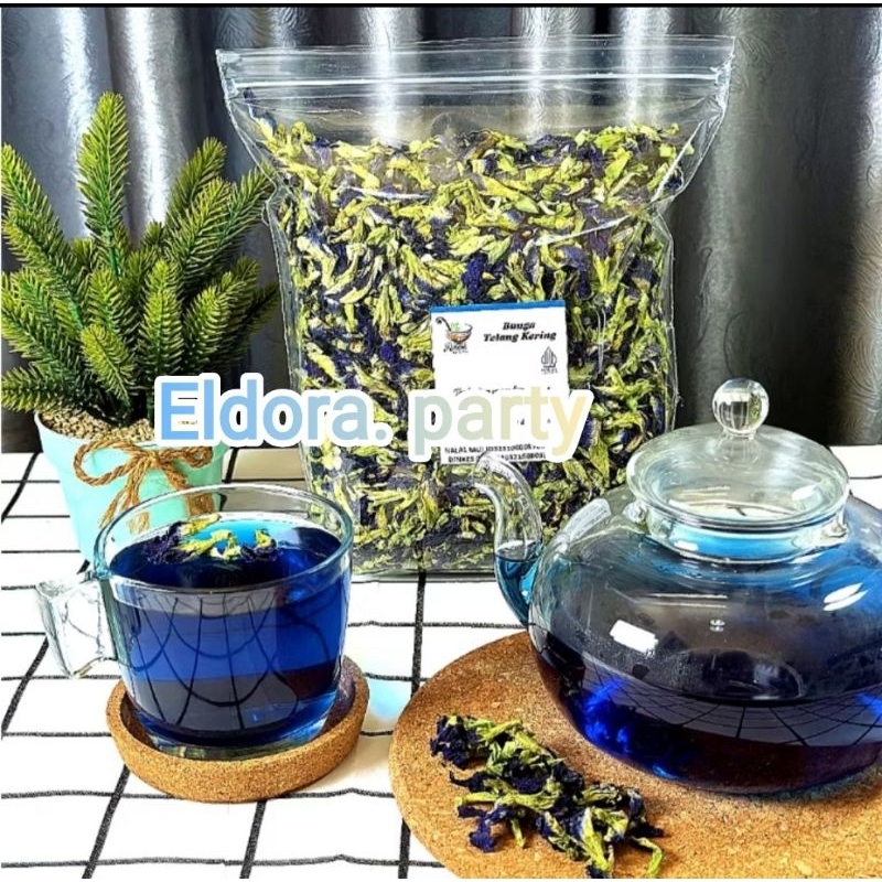 

Bunga telang / Teh telang kering/ Teh biru /Teh bunga telang kering/Butterfly pea