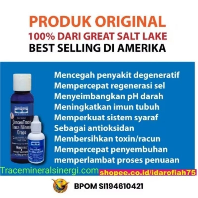 

Trace Mineral TMD4 oz ( 2000 tts) 120ml