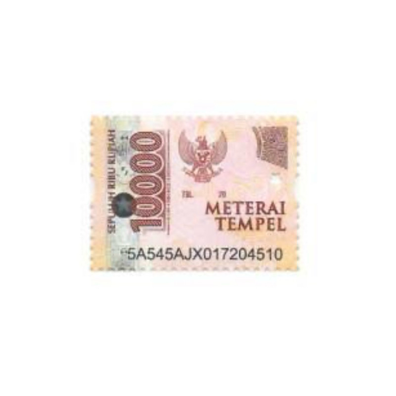 

materai 10.000 (100 pcs)