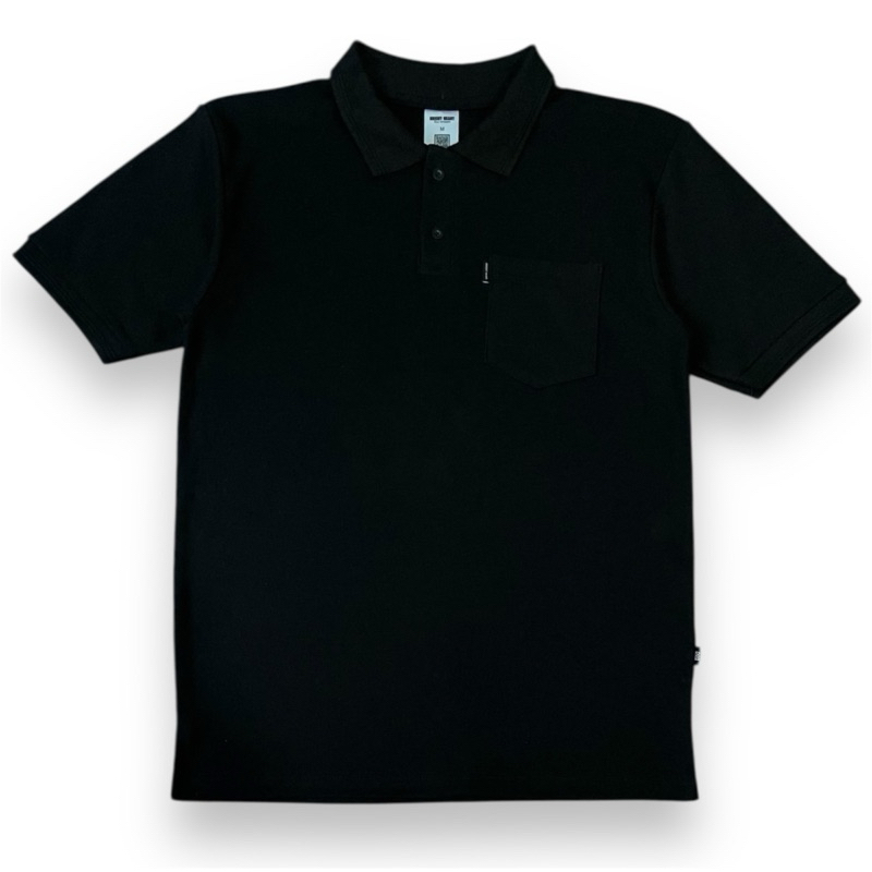 polo shirt black Pocket