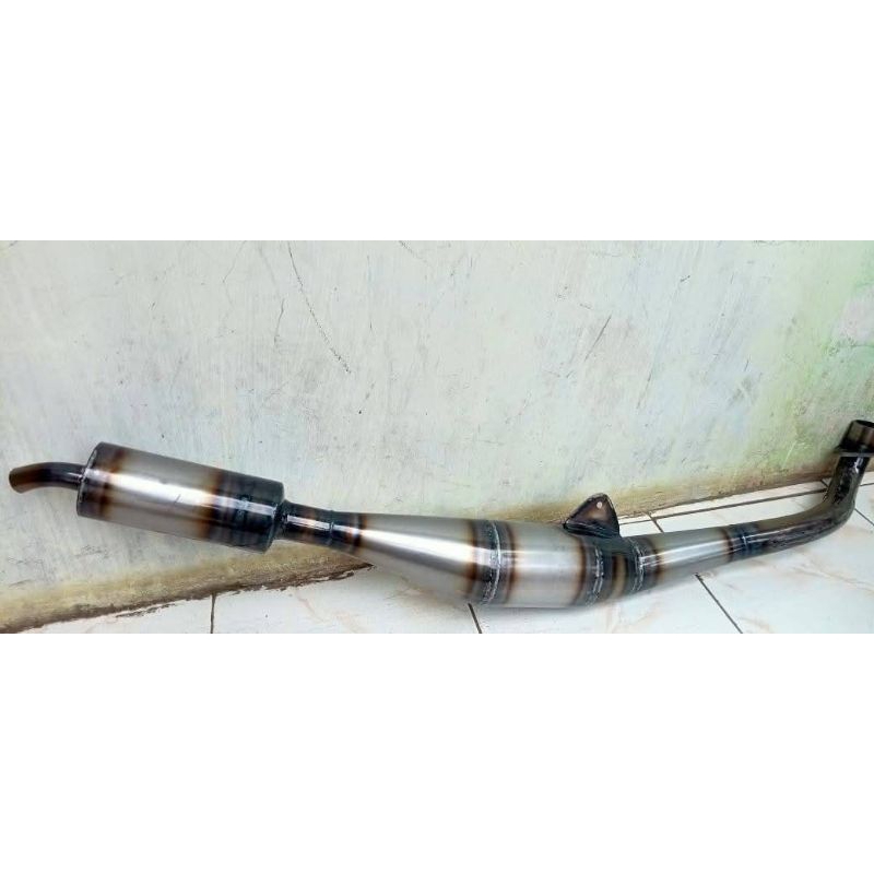 Knalpot Standar Racing FIZ R,FIZR,FORCE1 Plat karat ORIGINAL RAC RACING EXHAUST