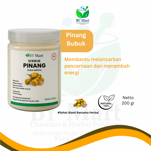 

BY KIMIAHERBAL Buah Pinang Bubuk Tanpa Campuran (250gr) (500gr) (1kg) Jambe Bubuk Obat Herbal