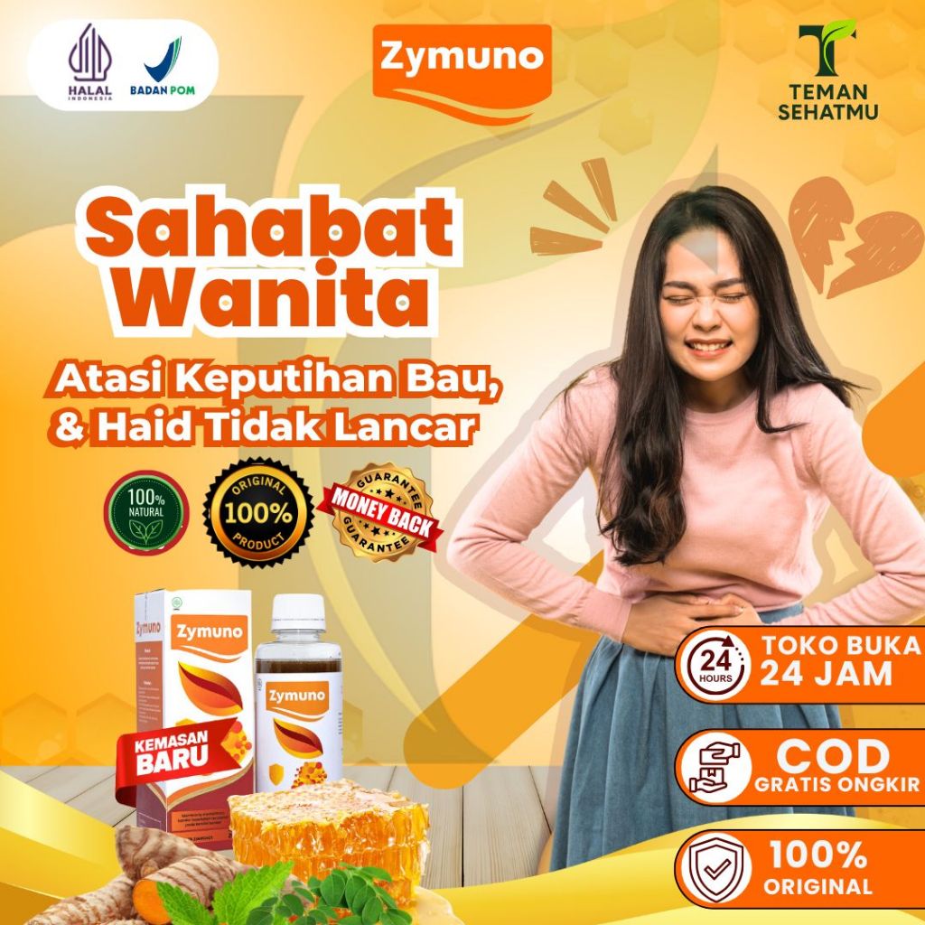 Zymuno 100% Madu Alami Atasi Keputihan / Madu Zymuno Original Asli 100%