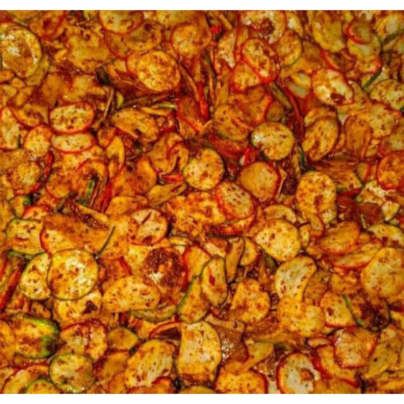 

Kerupuk seblak kering pedas daun jeruk / 250gr