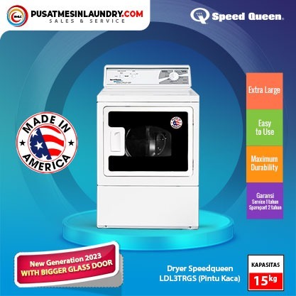 Dryer SpeedQueen LDL3TRGS/LDL3TRGW15 Kg (Gas)