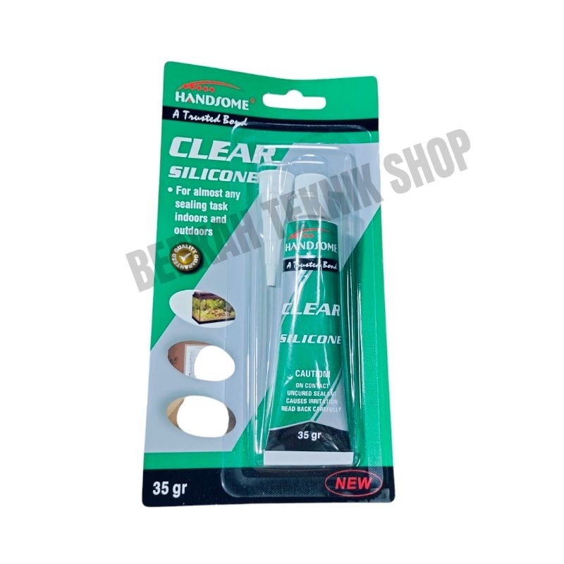

LEM KACA KECIL ( 35 gr ) SEALANT SILICONE akuarium keramik seng