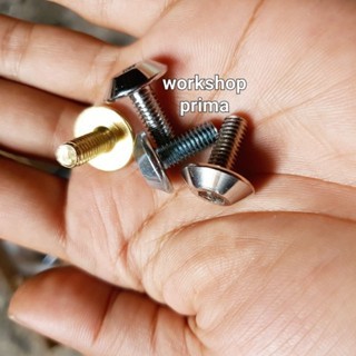 BAUT BODI 10 COVER BODY MODEL PAYUNG KUNCI L5 1,4CM M6X14MM XRIDE VIXION NMAX AEROX MX R15 R25