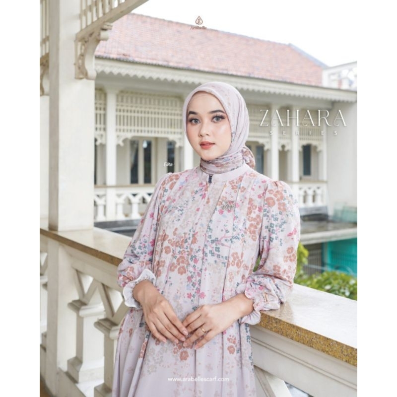Arabelle Scarf Official/Zahara Series Dress/gamis arabelle terbaru 2025