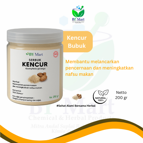 

BY KIMIA & HERBAL - Kencur Bubuk / Kencur Tanpa Campuran (250gr) (500gr) (1kg) Herbal Penambah Nafsu Makan