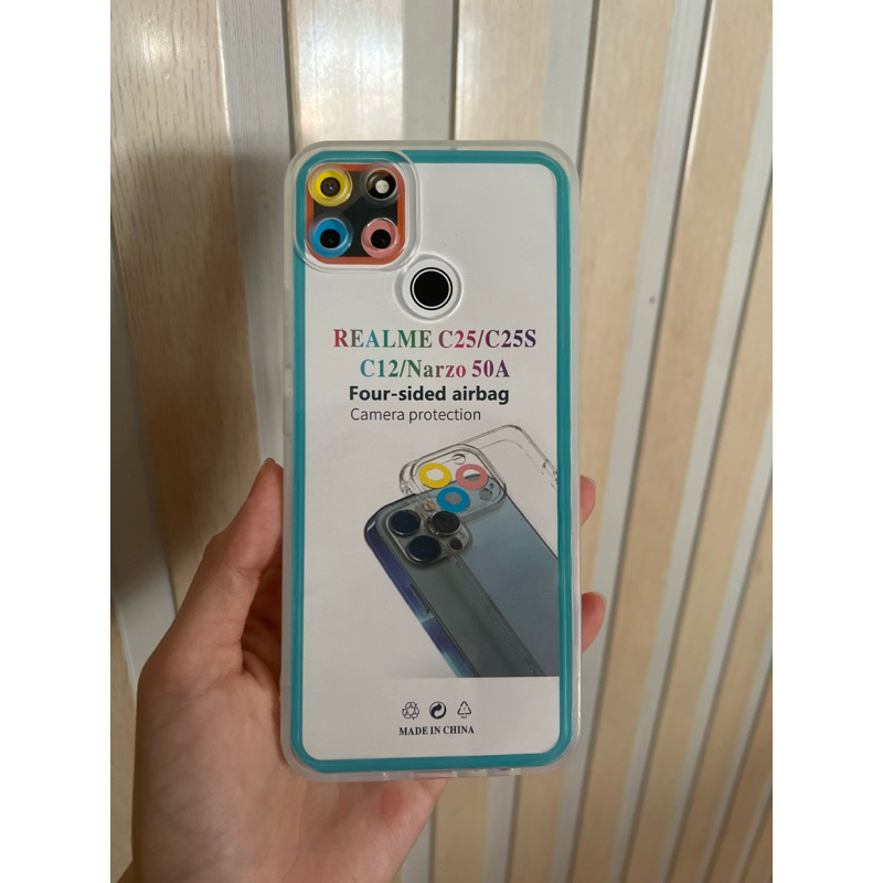 REALME C25/C25S/C12/NARZO 50A CASE POLOS BENING CLEAR REALME C25/C25S/C12/NARZO 50A