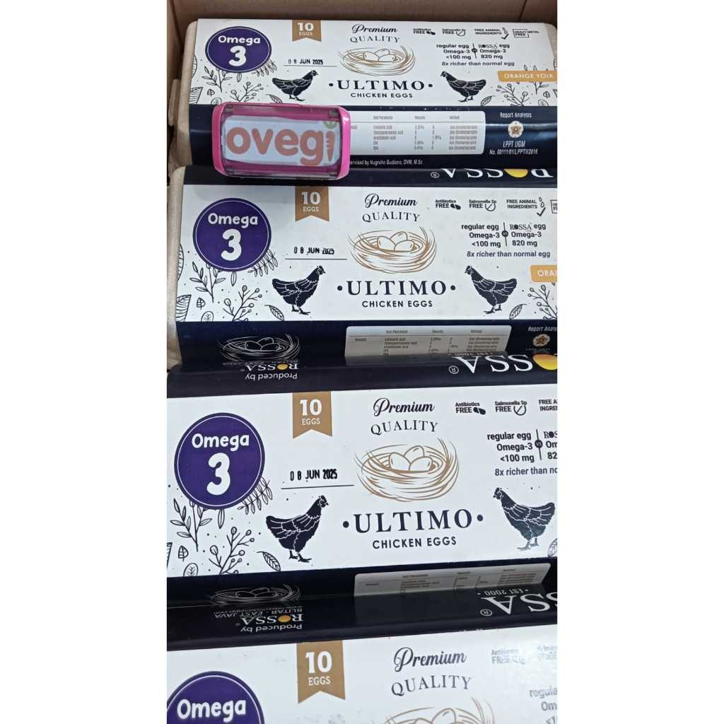 

TELUR OMEGA ULTIMO/TELUR OMEGA 3/TELUR OMEGA 3 ISI 10 PCS