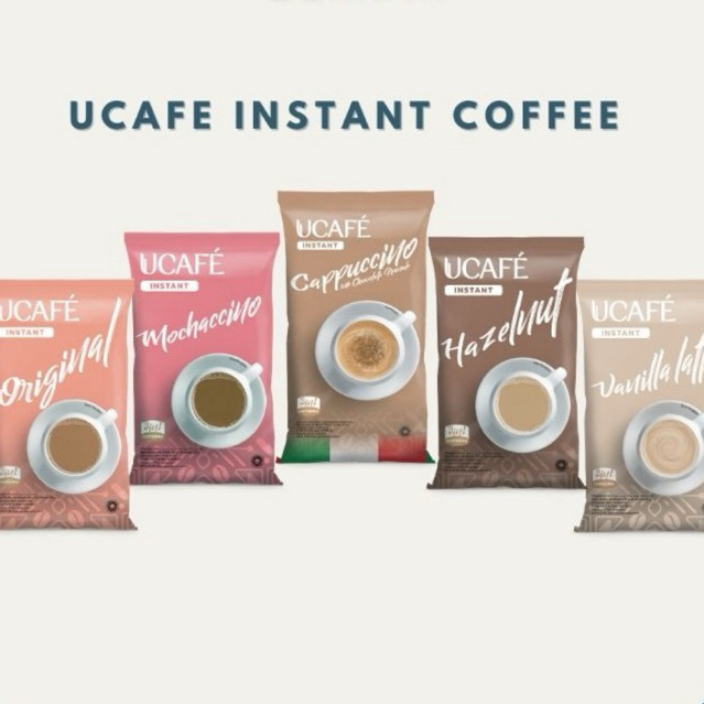 

Ucafe Instant Coffee Kopi Instan Sachet isi 10s