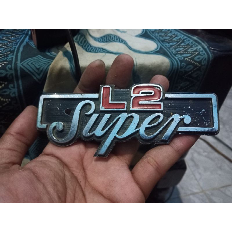 emblem yamaha L2super ori bekas