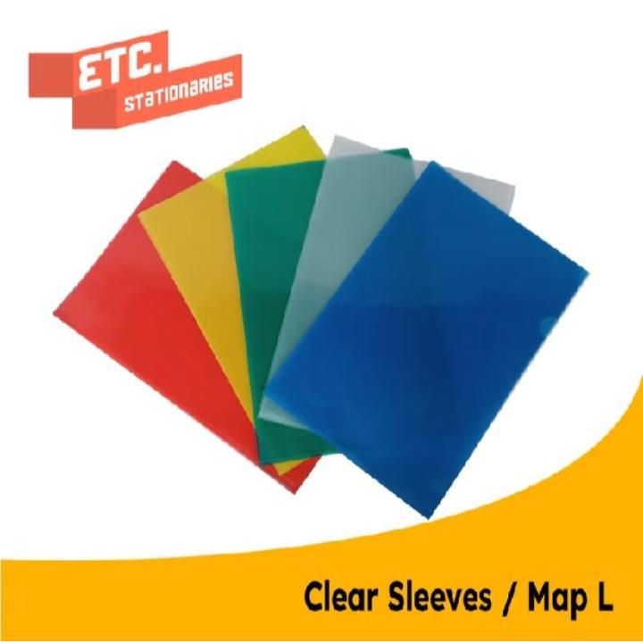 

Dataflex Clear Sleeves / Map-L ukuran Folio DF-732 [12 PCS]