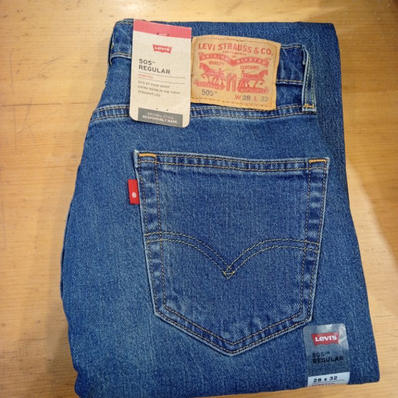 Celana Jeans 505 Original Stretch Reguler Fit 505-2409