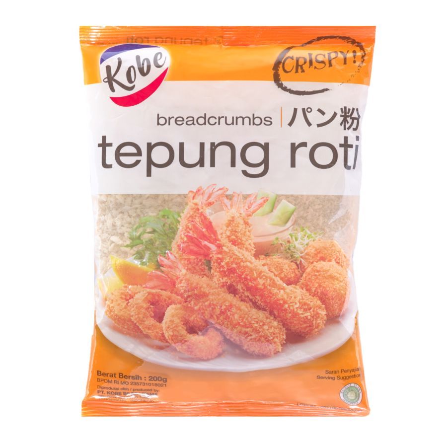 

KOBE TEPUNG ROTI 200 GR BREAD CRUMBS PANIR CRISPY CHICKEN KATSU