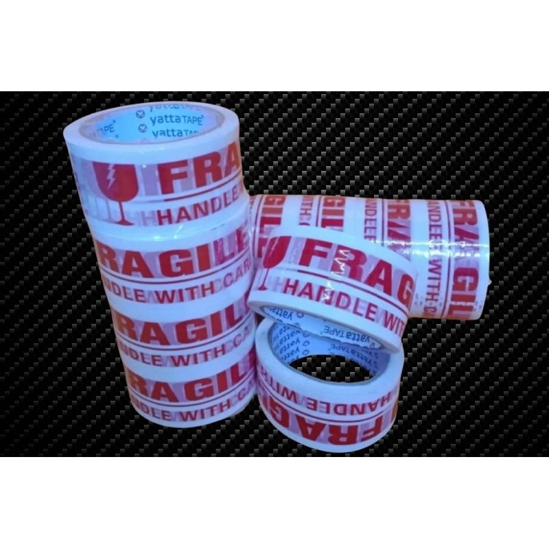 

Lakban Fragile Putih 70 yard x 48 mm x 50 micron