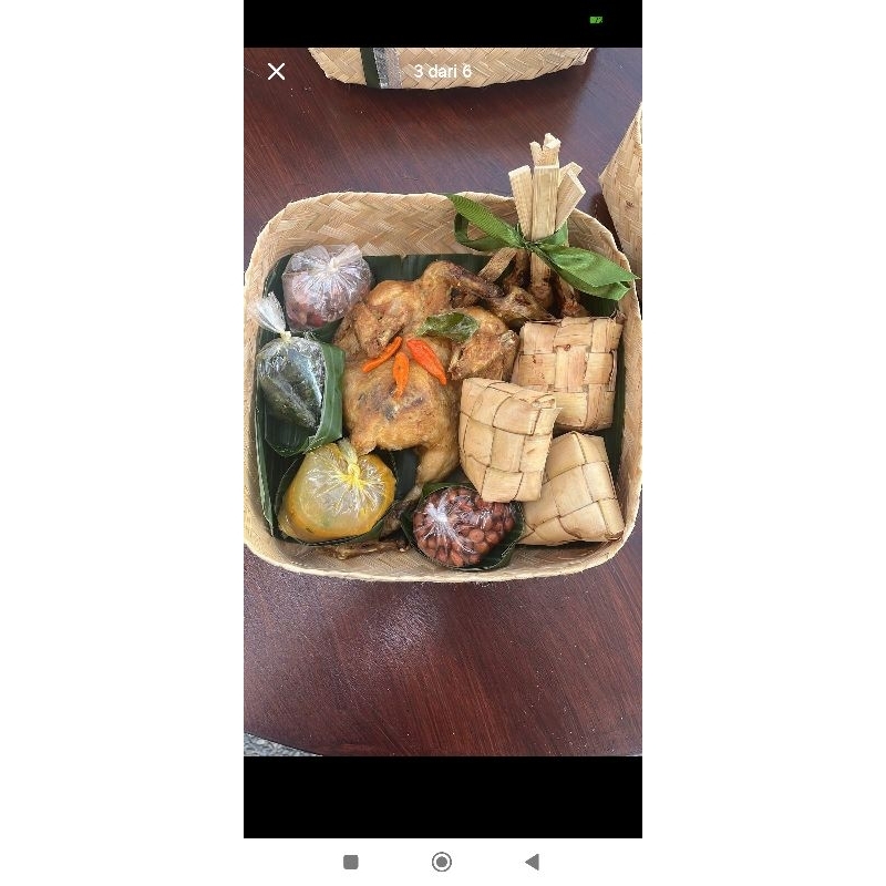 

Hampers ketupat ayam panggang