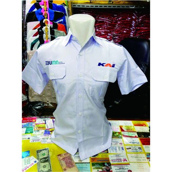KEMEJA KAI KEMEJA BUMN KAI KEMEJA PDH BORDIR KOMPUTER KAI BUMN
