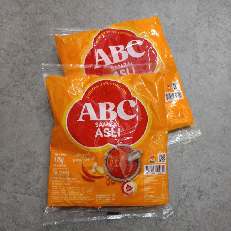 

Abc sachet sauce sambal asli