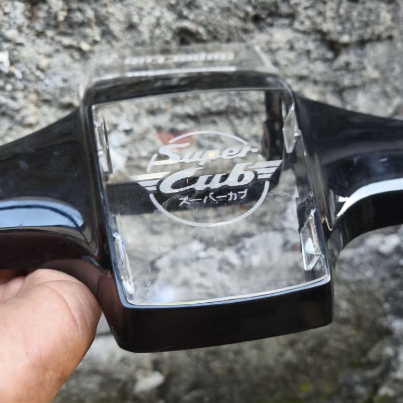 winsil topi cover batok lampu speedometer lampu depan Honda c700 c800 super cub original by nam proj