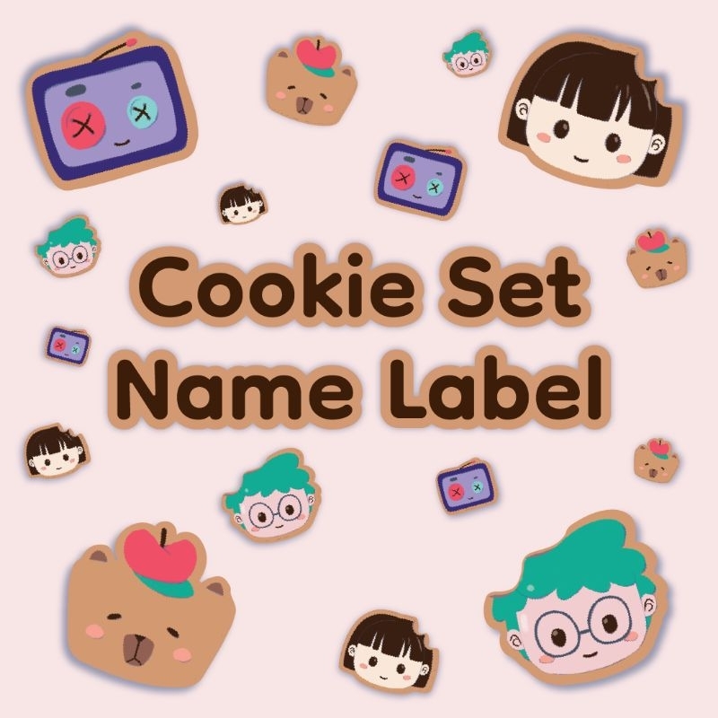 

Label Nama Cookie Set