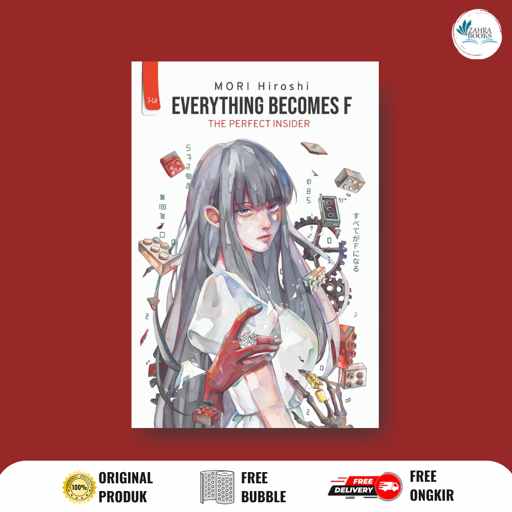 NOVEL EVERYTHING BECOMES F – The Perfect Insider By Mori Hiroshi - Penerbit Haru