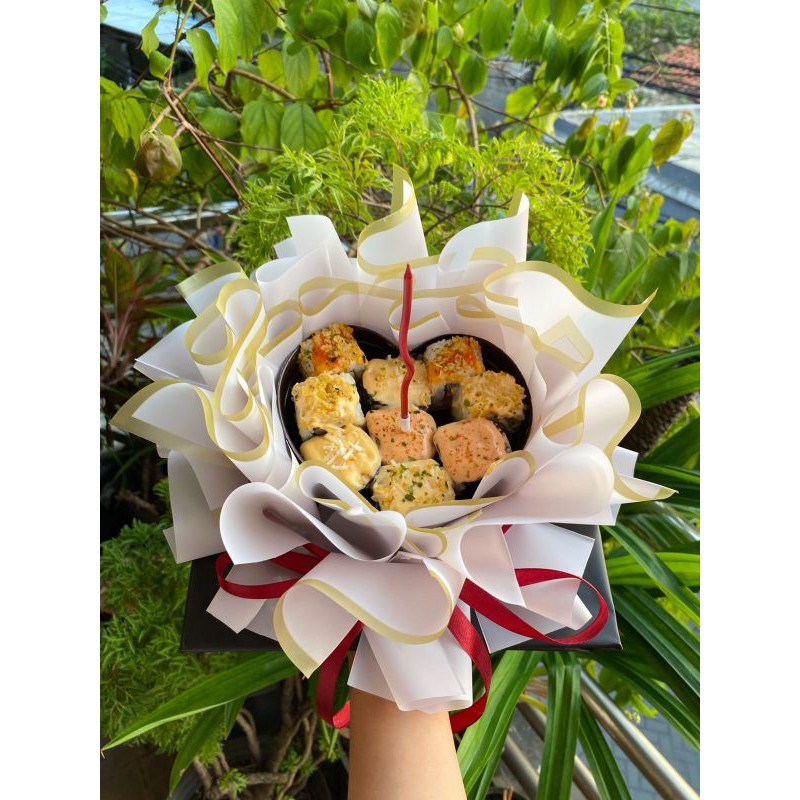 

Buket Sushi Mentai Anniversary, Ulang Tahun, Wedding