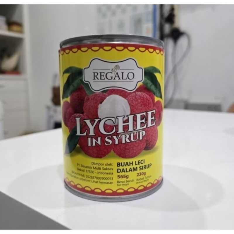 

Regalo LYCHEE IN SYRUP (Leci Kaleng) 565gr