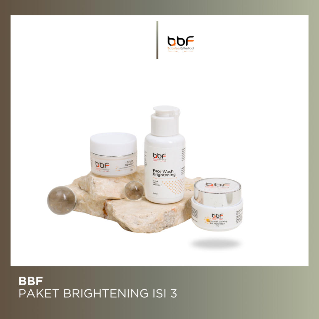 paketan 3 glow bbf - skincare babyfee