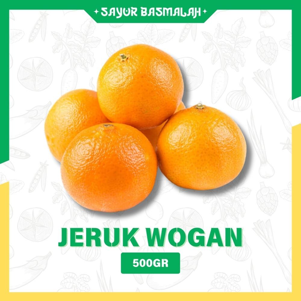 

Jeruk Wogan Mandarin 500gr - Sayur Basmalah