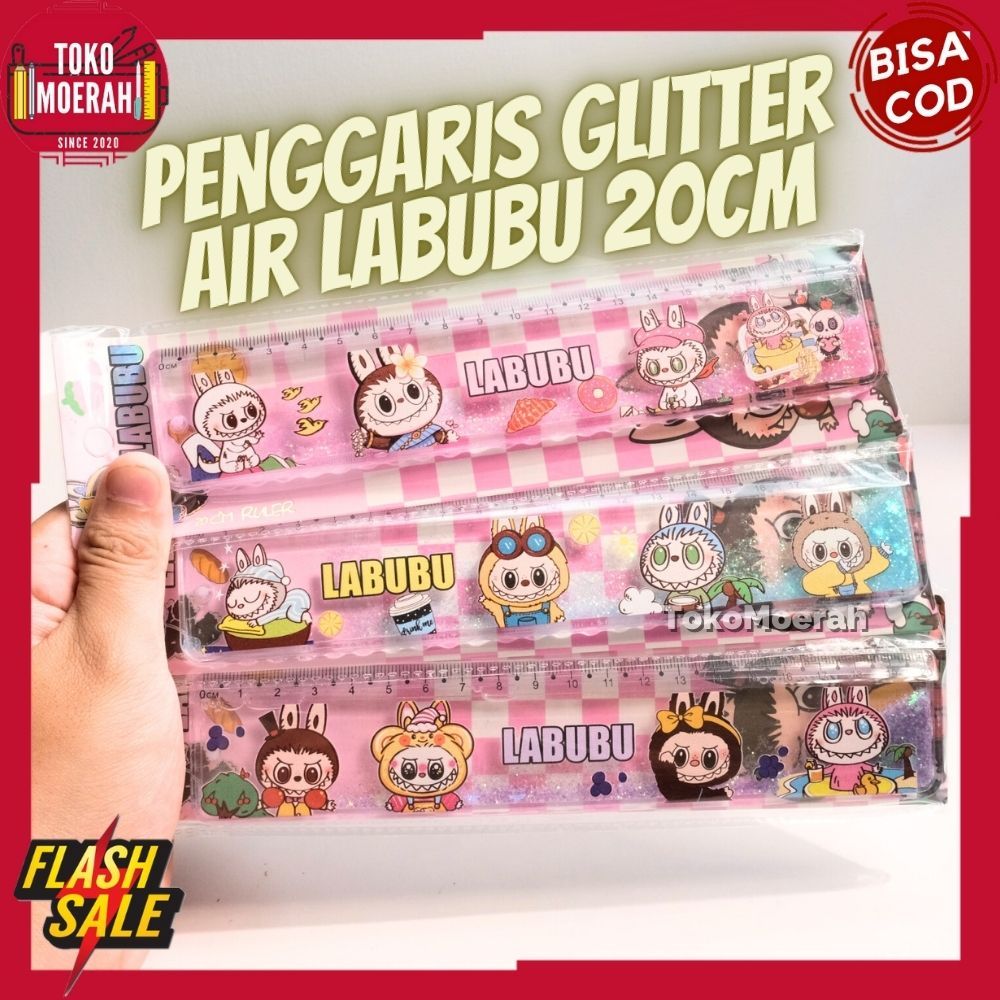 

PENGGARIS LABUBU AIR GLITTER 20cm LUCU UNIK MURAH PENGGARIS AIR LABU LABU LABUBU GLITTER AIR IMUT TERMURAH COD