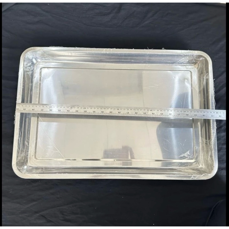 Nampan jumbo stainless 60x40x7cm | Nampan Stainless jumbo | Stainless Tray jumbo