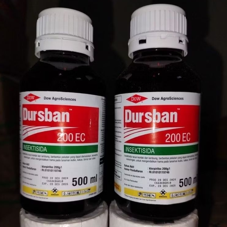 Insektisida Dursban 500 ML