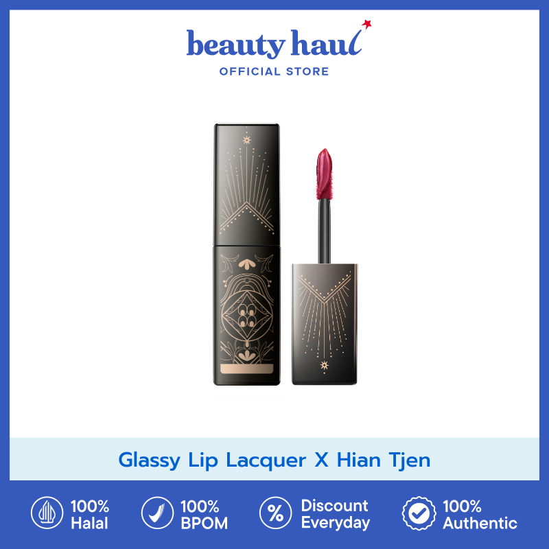 MAKE OVER Glassy Lip Lacquer X Hian Tjen